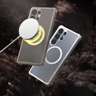 Cover Samsung S25 Ultra Duple Armor Magsafe Case Araree - Grey